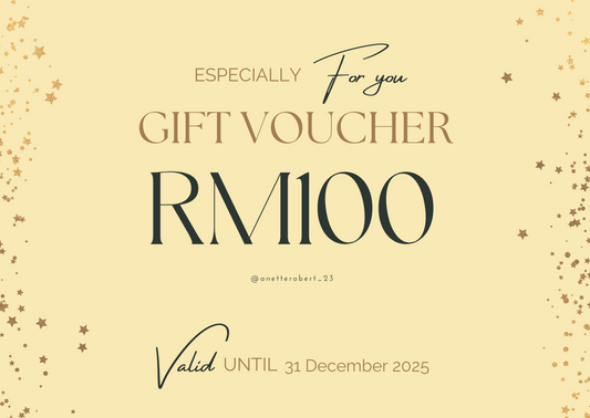 RM100 Gift Vouchers (Digital)