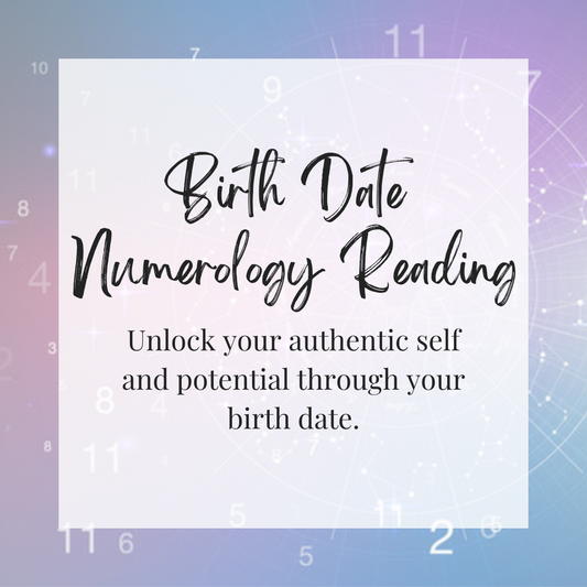 Birth Date Numerology Reading (Video Call)